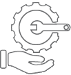 Service Support Icon Capital Equipment Hire Service Support Icon Capital Equipment Hire
