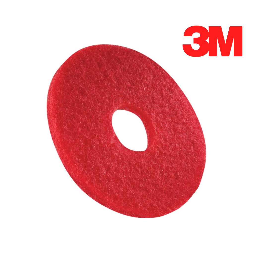 330mm Red Cleaning Pad (13&quot;) 3M