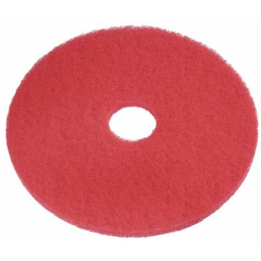 [PE18R] 460mm Red Cleaning Pad (18")
